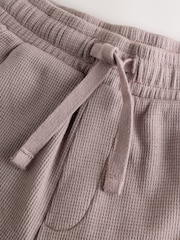 Mink Brown Textured Short Sleeve T-Shirt and Shorts Set (3-16yrs) - Image 14 of 14