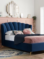 Birlea Blue Lottie End Lift Ottoman Storage Bed - Image 1 of 6