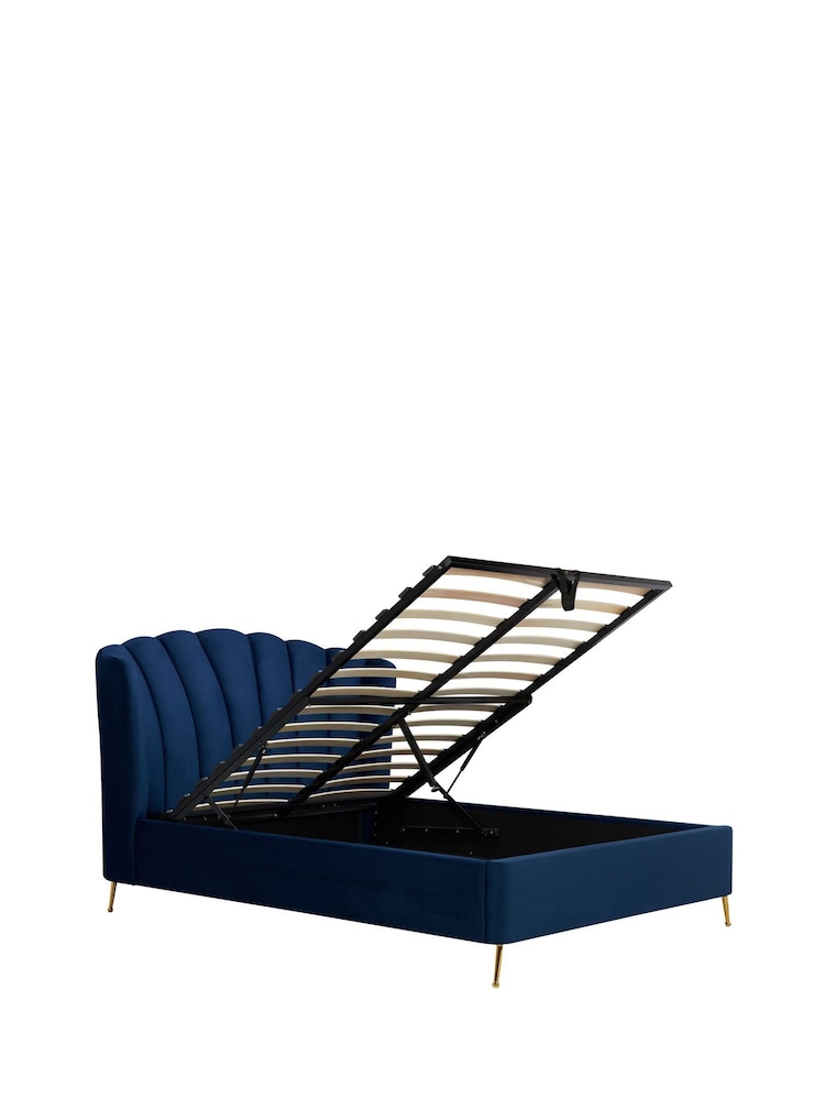Birlea Blue Lottie End Lift Ottoman Storage Bed - Image 6 of 6