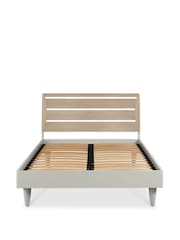 Bentley Designs Scandi Oak Soft Grey Larsen Slatted Bedstead - Image 6 of 6