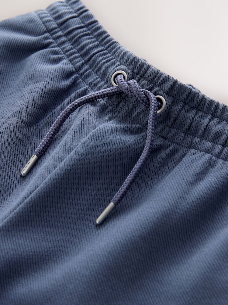 Albastru - Smart Textured Joggers (3-16yrs) - Imaginea 3 din 3 Albastru - Smart Textured Joggers (3-16yrs) - Imaginea 3 din 3