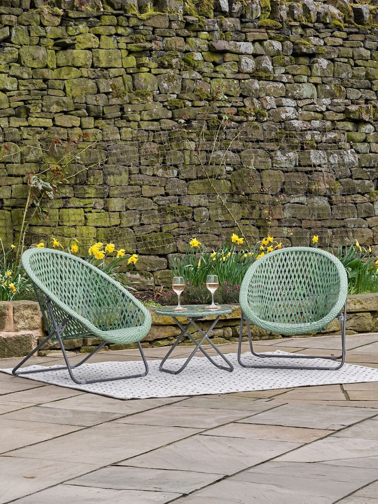Pacific Green Outdoor Foldable Loungers Set - Image 1 of 6