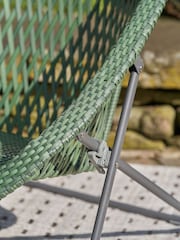 Pacific Green Outdoor Foldable Loungers Set - Image 2 of 6