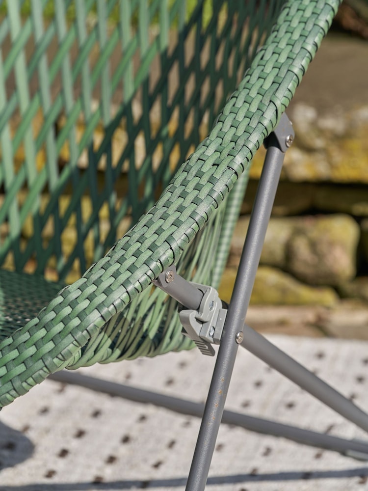 Pacific Green Outdoor Foldable Loungers Set - Image 2 of 6