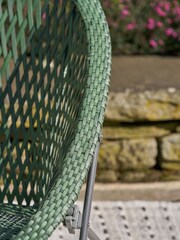 Pacific Green Outdoor Foldable Loungers Set - Image 5 of 6