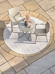 Pacific Grey Outdoor Stackable Bistro Set - Image 3 of 6