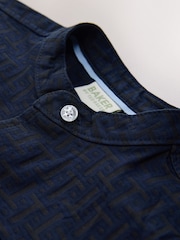 Baker by Ted Baker Grandad Collar Shirt - Image 7 of 10