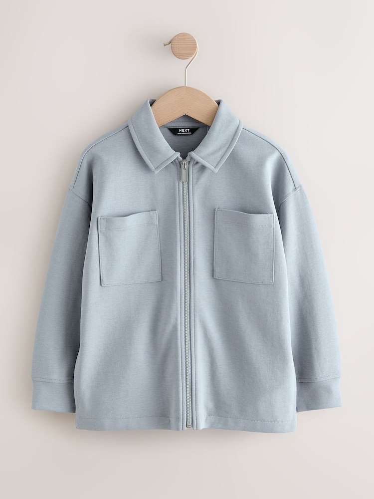 Albastru deschis - Smart Shacket (3-16ani) - Imaginea 1 din 4