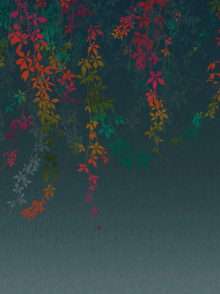 Clarissa Hulse Rainbow Virginia Creeper Fixed Size Mural - Image 3 of 3