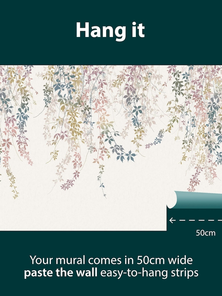 Clarissa Hulse Opal Virginia Creeper Fixed Size Mural - Image 2 of 3