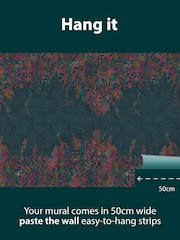 Clarissa Hulse Rainbow Cascading Kaleidoscope Mural 2.5m x 4m - Image 2 of 3