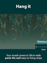 Clarissa Hulse Moss Virginia Creeper Fixed Size Mural - Image 2 of 3