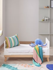 Babymore White Mona Mini Cot Bed - Image 4 of 4