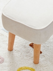 Babymore Cream Freya Nursing Chair with Stool - Image 4 of 6