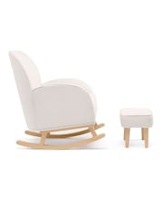 Babymore Cream Freya Nursing Chair with Stool - Image 6 of 6