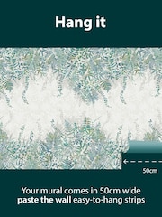 Clarissa Hulse Lagoon Cascading Kaleidoscope Mural 2.5m x 4m - Image 3 of 3