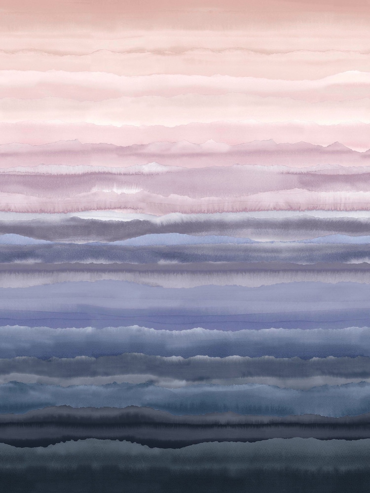 Clarissa Hulse Rose Quartz Strata Fixed Size Mural 2.5m x 4m - Image 3 of 3