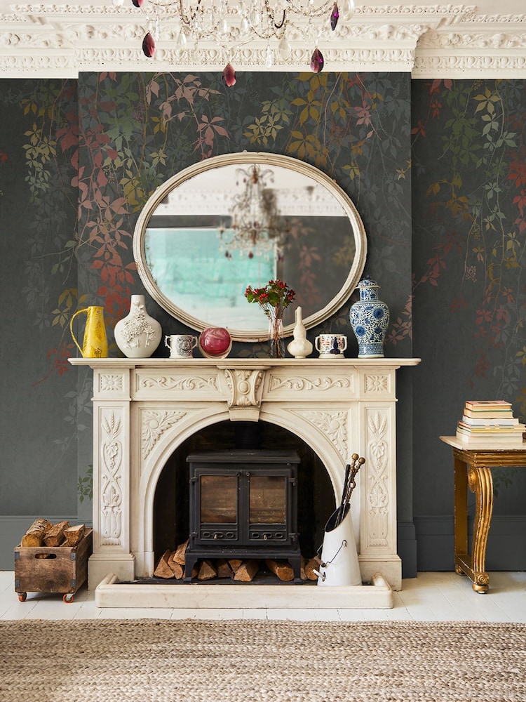 Clarissa Hulse Autumn Virginia Creeper Fixed Size Mural - Image 1 of 3 Clarissa Hulse Autumn Virginia Creeper Fixed Size Mural - Image 1 of 3