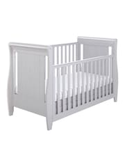 Babymore Grey Stella Sleigh Cot Bed - Image 4 of 6