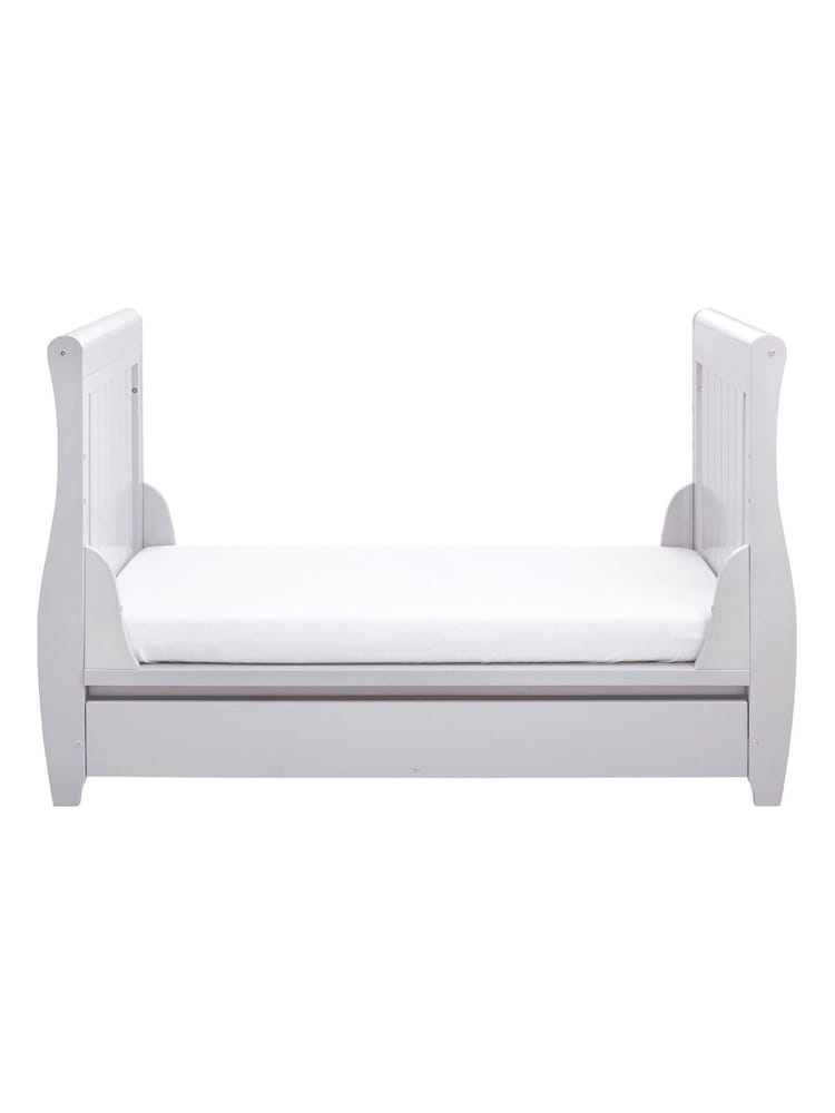 Babymore Grey Stella Sleigh Cot Bed - Image 6 of 6