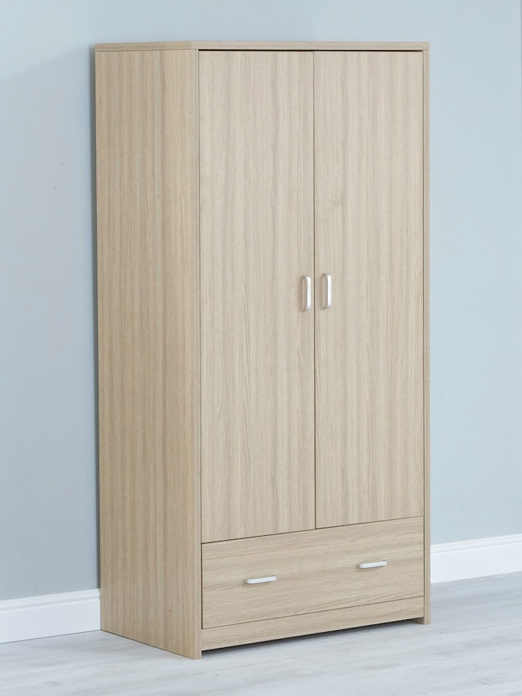 Babymore Oak Luno Veni Wardrobe - Image 2 of 3