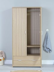 Babymore Oak Luno Veni Wardrobe - Image 3 of 3