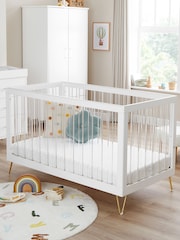 Babymore Acrylic Kimi XL Cot Bed - Image 1 of 5