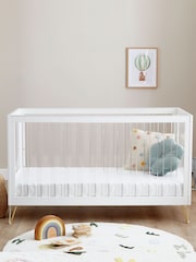 Babymore Acrylic Kimi XL Cot Bed - Image 2 of 5