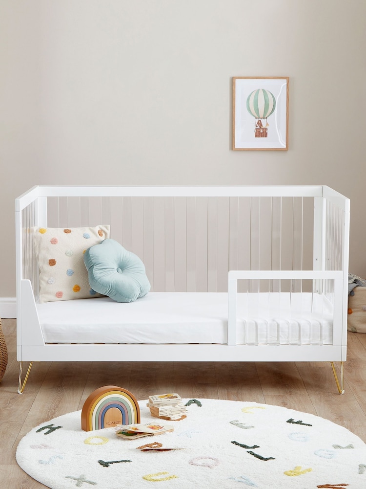 Babymore Acrylic Kimi XL Cot Bed - Image 5 of 5