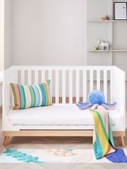 Babymore White Mona Cot Bed - Image 3 of 4