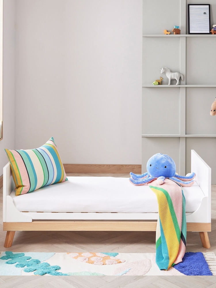 Babymore White Mona Cot Bed - Image 4 of 4