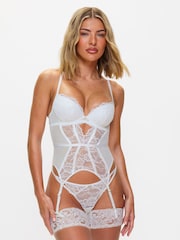 Ann Summers White Padded Sexy Lace Padded Boost Bra - Image 1 of 5