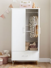 Babymore Acrylic Kimi Nursery Wardrobe - Image 3 of 4