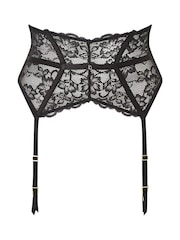 Ann Summers Black Sexy Lace Waspie Suspender - Image 5 of 5