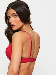 Ann Summers Red Padded Sexy Lace Boost Bra - Image 2 of 5