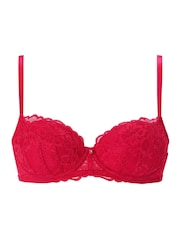 Ann Summers Red Padded Sexy Lace Boost Bra - Image 5 of 5