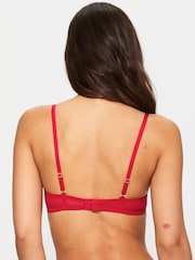 Ann Summers Red Sexy Lace Non Padded Plunge Bra - Image 2 of 5