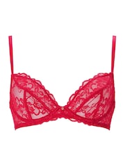 Ann Summers Red Sexy Lace Non Padded Plunge Bra - Image 5 of 5