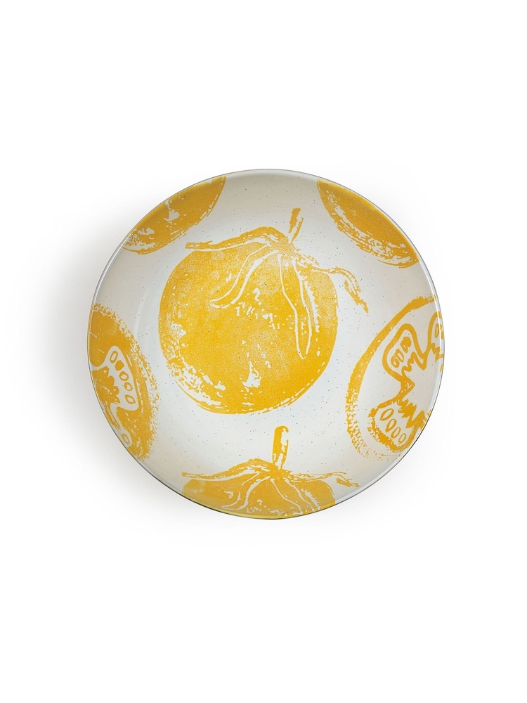 Purer Home X Eden Project Yellow Serve Bowl - Image 3 of 3