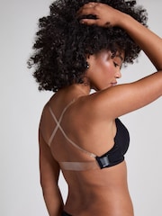 Negro - Hunkemöller Transparant Padded Underwired Push-Up Bra - Imagen 3 de 5