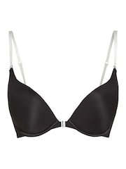 Negro - Hunkemöller Transparant Padded Underwired Push-Up Bra - Imagen 4 de 5