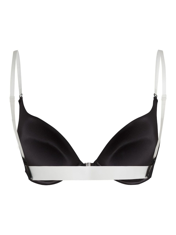 Negro - Hunkemöller Transparant Padded Underwired Push-Up Bra - Imagen 5 de 5
