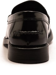 Off The Hook Monro Leather Penny Loafers Slip-On Shoes - Image 8 of 10