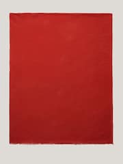 Jigsaw Red Wool Pashmina Scarf - Image 1 of 3
