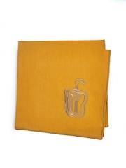 Purer Home X Eden Project Set of 4 Multi Embroidered Napkins - Image 5 of 6