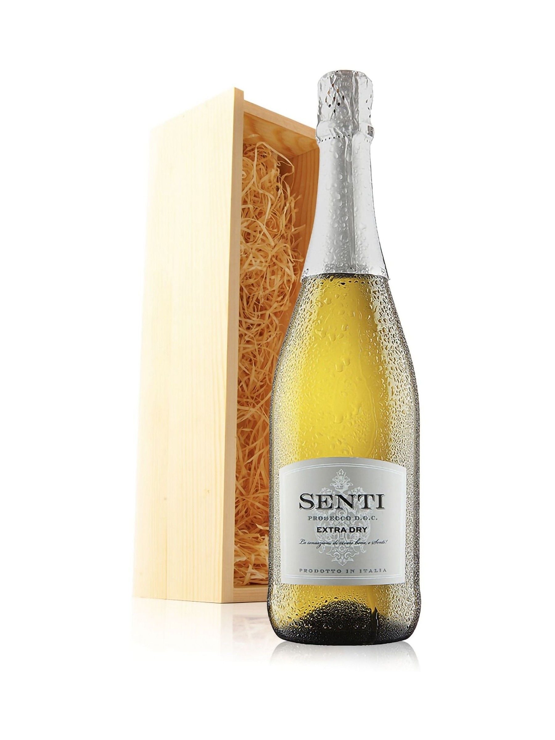 Virgin Wines Celebratory Prosecco Wooden Gift Box - Prosecco Gift Set