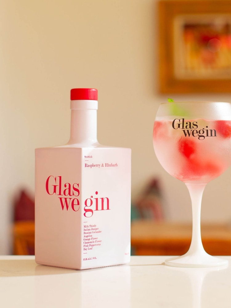 DrinksTime Glaswegin Raspberry & Rhubarb Gin - Image 1 of 3 DrinksTime Glaswegin Raspberry & Rhubarb Gin - Image 1 of 3