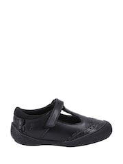 Hush Puppies Rae T-Bar Black Shoes - Image 1 of 3