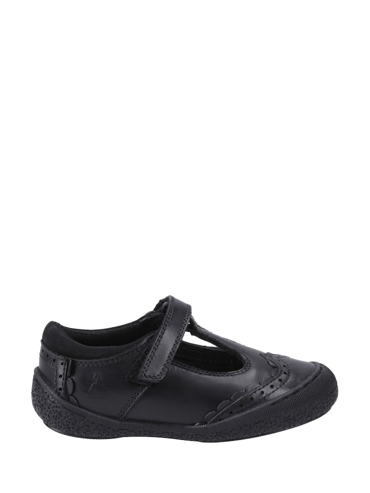 Hush Puppies Rae T-Bar Black Shoes - Image 1 of 3