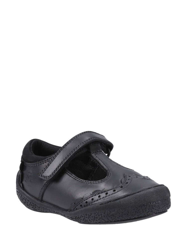 Hush Puppies Rae T-Bar Black Shoes - Image 2 of 3